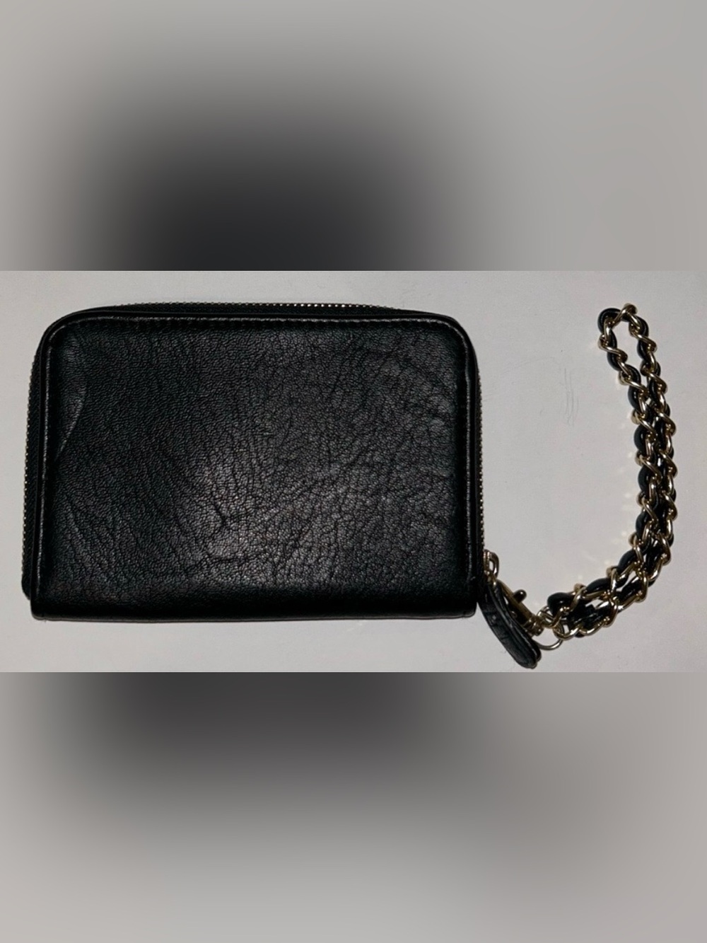 NY&Co Black Wallet with Chain